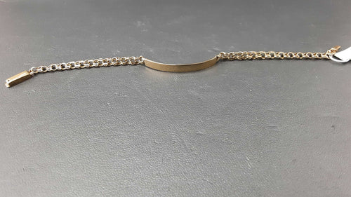 ID Bracelet - Yellow Gold 10k (.417) 3 grams 5 inch