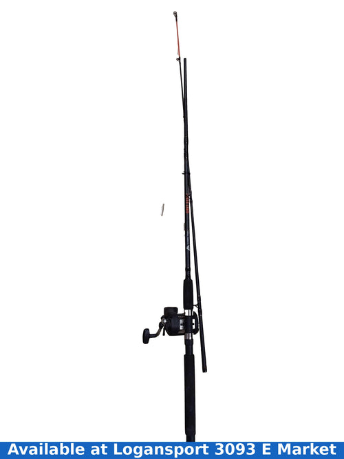 Ozarktrail Gritstick Black Fishing Rod & Reel Combo