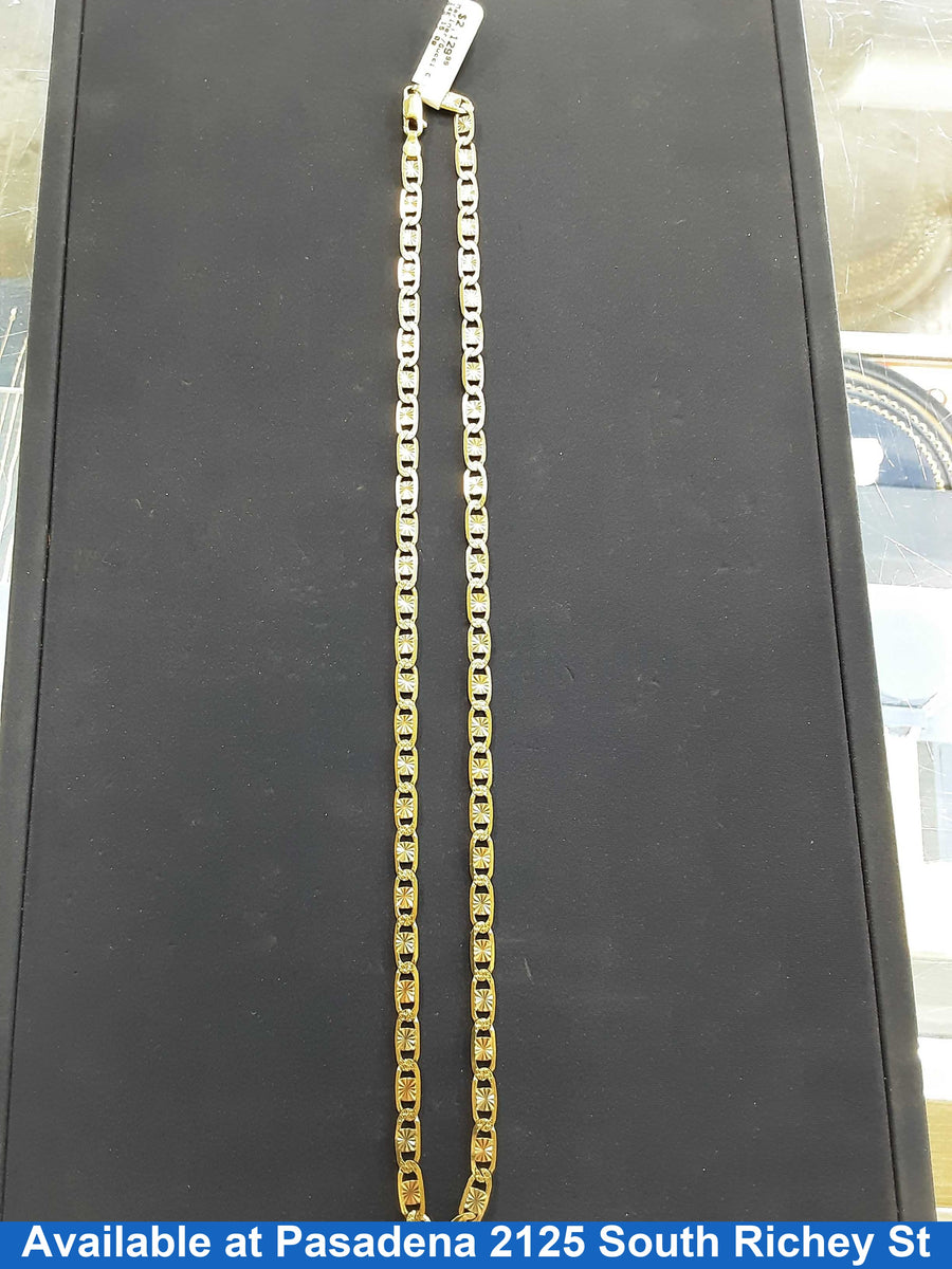 Gucci Chain - Tricolor Gold 14k (.585) 15 grams 20 inch