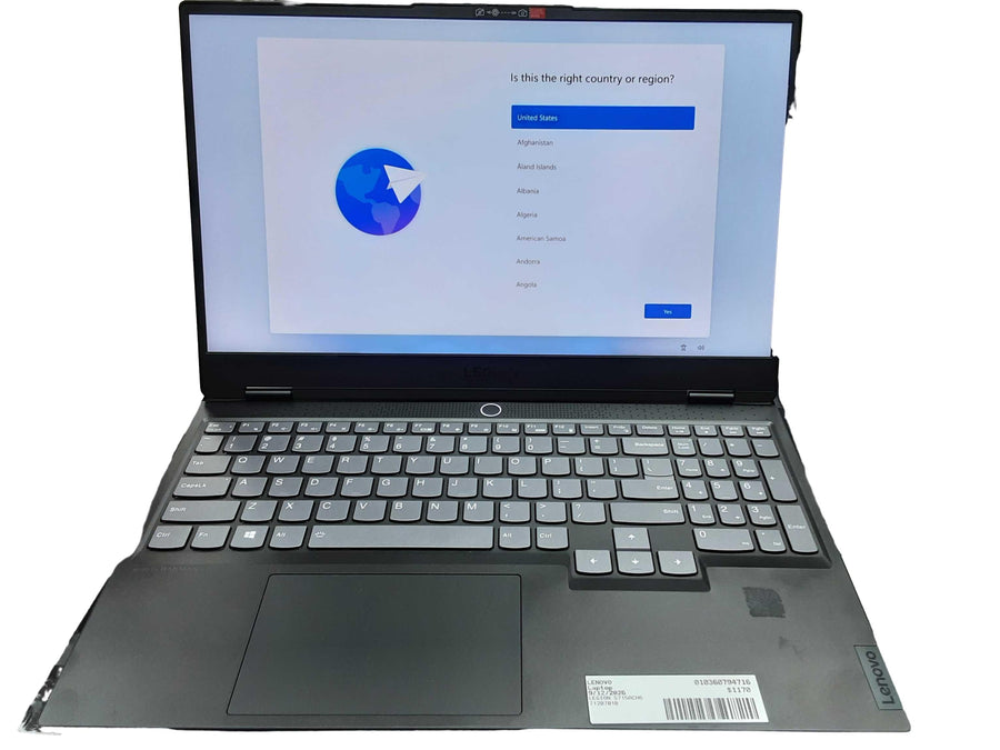 Lenovo Legion S715ach6 Amd Ryzen 9 16 Gb 900 Gb Black Laptop