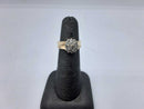 Lady's Ring - Cluster White Gold 10k (.417) 3.9 grams Size 6
