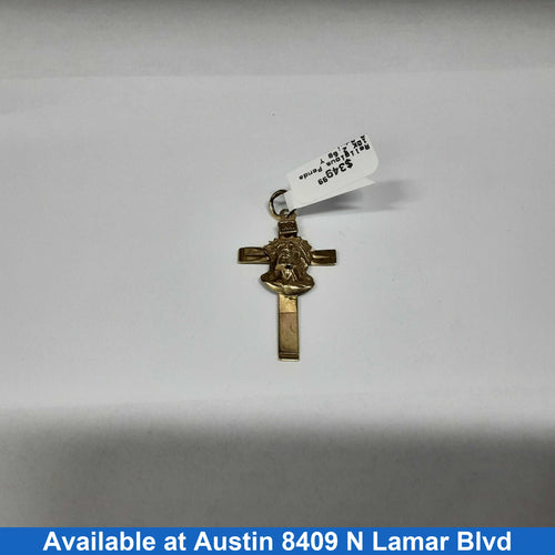 Religious Pendant - Yellow Gold 10k (.417) 2.6 grams