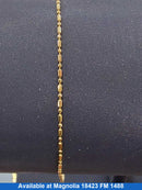 Bead Bracelet - Yellow Gold 10k (.417) 1.4 grams 9 inch