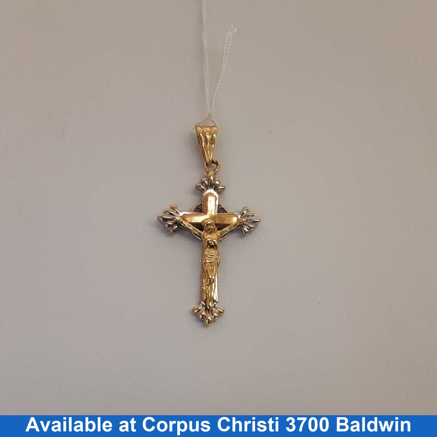 Religious Pendant - Yellow Gold 10k (.417) 5.7 grams