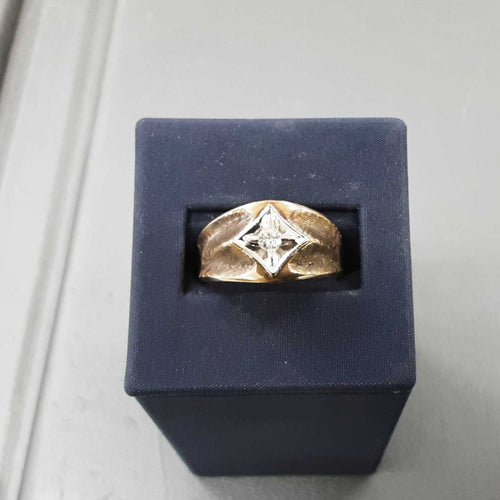 Men's Ring - Yellow Gold 10k (.417) 5 grams Size 9.5
