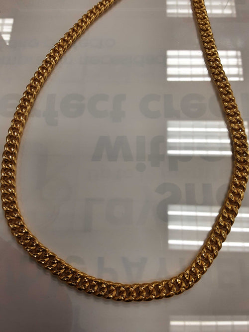 Cuban Link Chain - Yellow Gold 22k (.917) 59.9 grams 20 inch