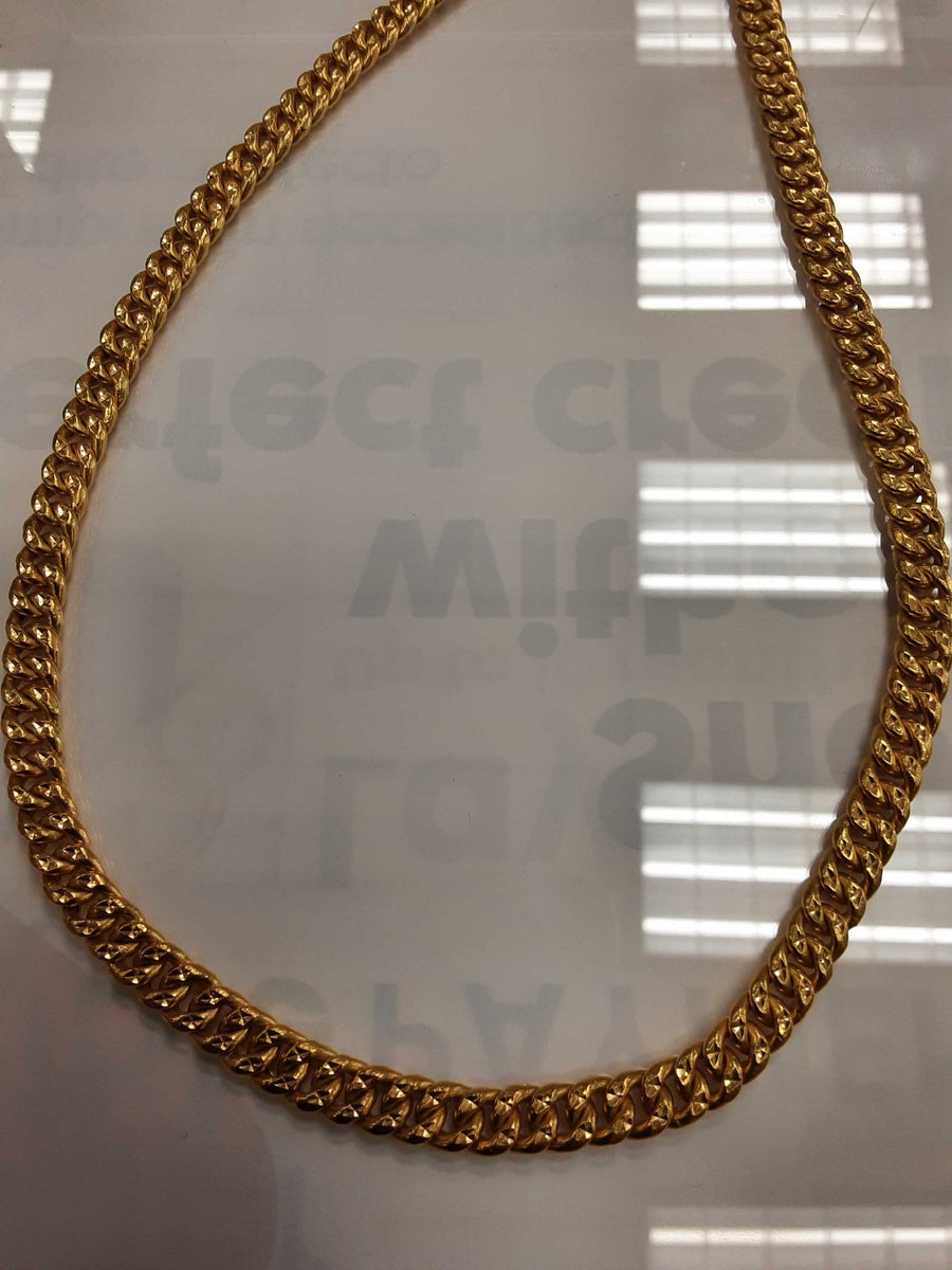 Cuban Link Chain - Yellow Gold 22k (.917) 59.9 grams 20 inch