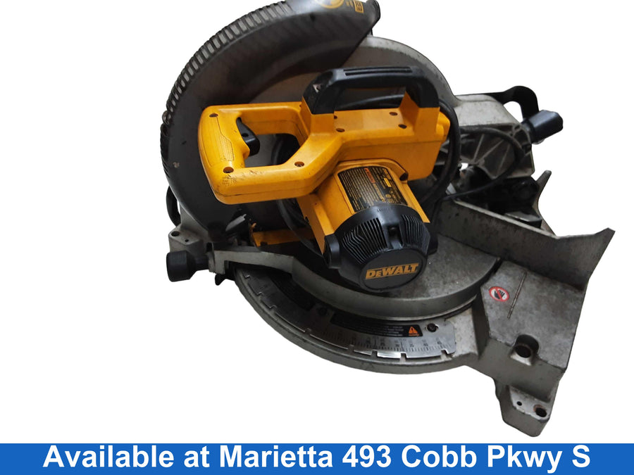 Dewalt Dw705 Yellow Straight Corded Chop Saw