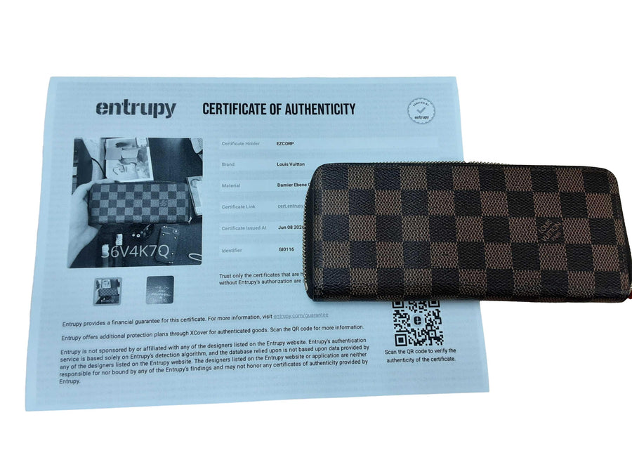 Louis Vuittion Gio116 Brown Wallet