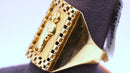 Men's Ring - Yellow Gold 10k (.417) 7.2 grams Size 10