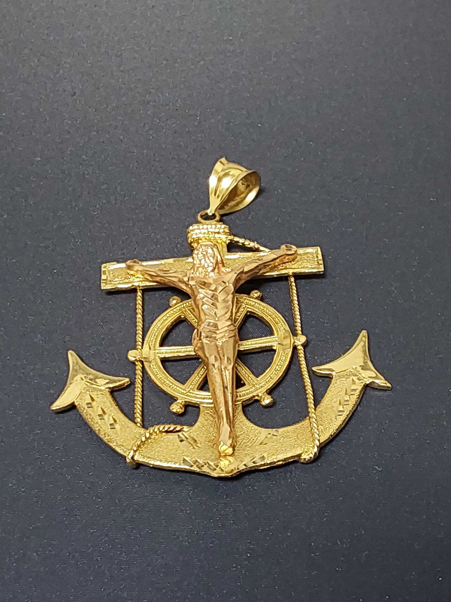 Religious Pendant - Yellow Gold 14k (.585) 33.1 grams