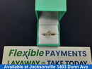 Women's Ring - Yellow Gold 14k (.585) 2.6 grams Size 10