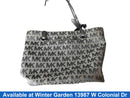 Michael Kors Dx-1609 Silver Purse / Handbag