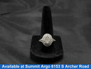Women's Ring - White Gold 10k (.417) 4 grams Size 8