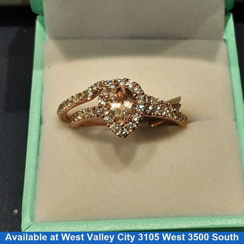 Women's Ring - Rose Gold 14k (.585) 6.2 grams Size 11