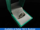 Ring - Wedding Band - White Gold 10k (.417) 4 grams Size 20
