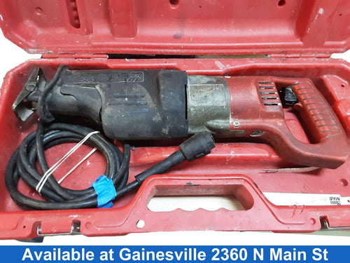 Milwaukee 6521-21 Red Corded Reciprocating Saw