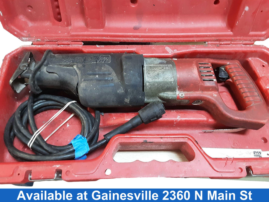 Milwaukee 6521-21 Red Corded Reciprocating Saw
