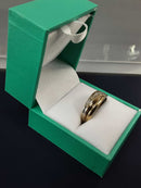 Ring - Wedding Band - Yellow Gold 10k (.417) 2.9 grams Size 6.5