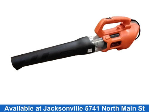 Black & Decker Bebl750 Orange Corded Leaf Blower