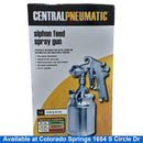 Central Pnuematic 69708 Silver Standard Paint Gun