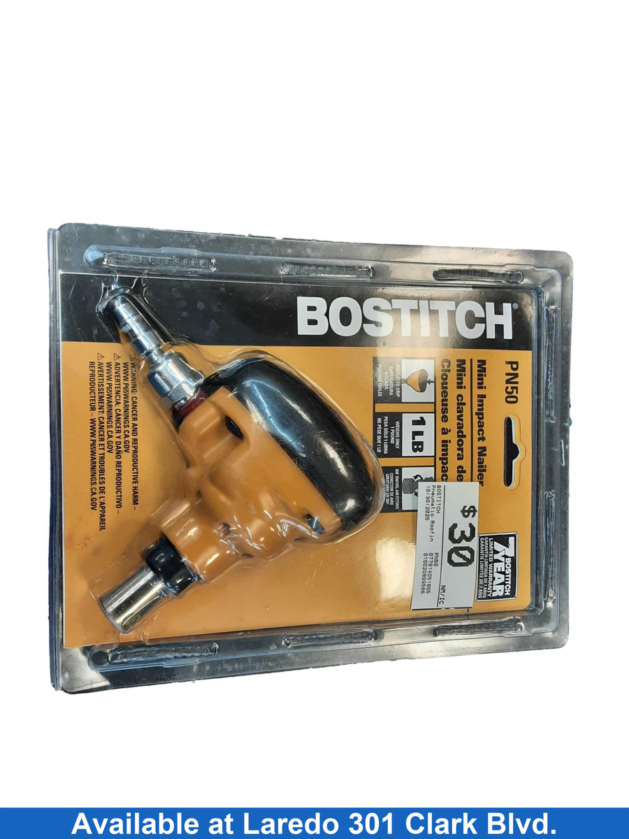 Bostitch Pn50 Yellow Pneumatic Roofing Nailer