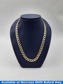 14k Concave Curb Chain