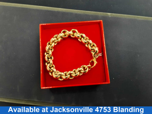 Bracelet - Yellow Gold 10k (.417) 15.8 grams 8 inch