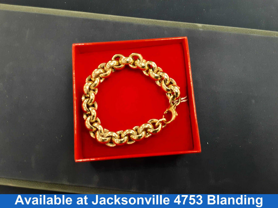 Bracelet - Yellow Gold 10k (.417) 15.8 grams 8 inch