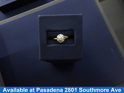 Women's Ring - Yellow Gold 10k (.417) 2 grams Size 5.5