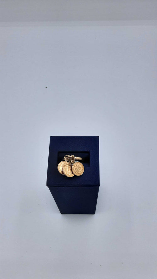 Women's Ring - Yellow Gold 14k (.585) 4.4 grams Size 8