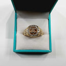 Women's Ring - Yellow Gold 10k (.417) 2.7 grams Size 10
