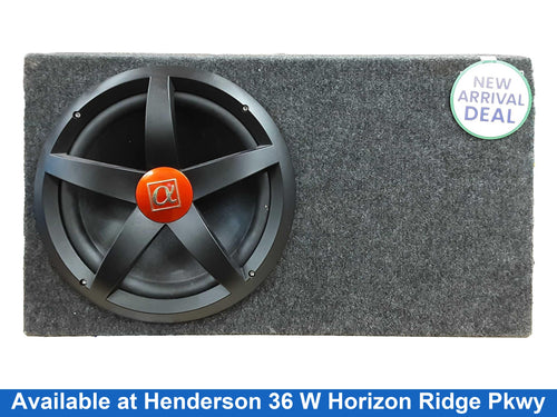A 10 Inch Sub Black Car Sub-Woofer