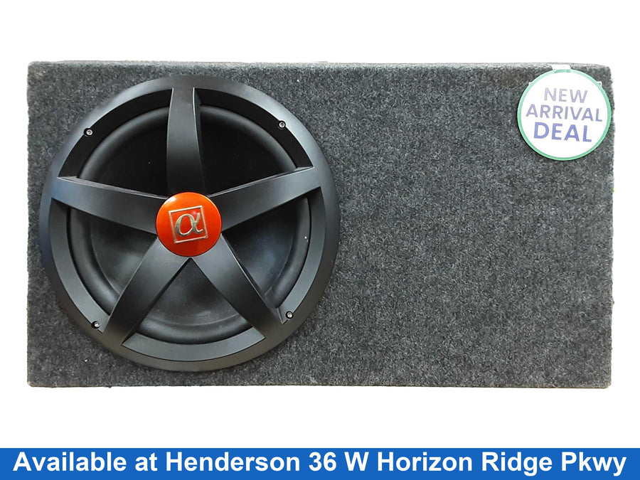 A 10 Inch Sub Black Car Sub-Woofer