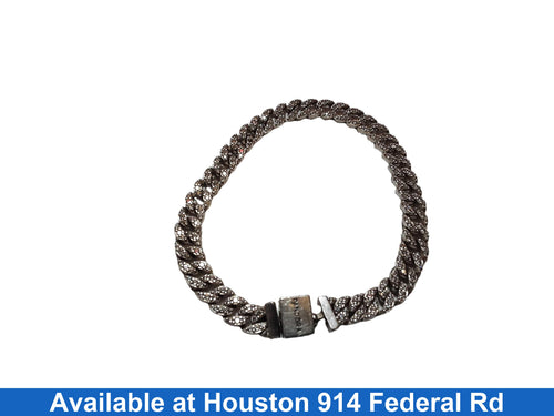 Pandora Timeless Pavé Cuban Chain Bracelet Silver Other Collectible