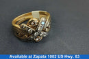 Women's Ring - Yellow Gold 14k (.585) 11.8 grams Size 11