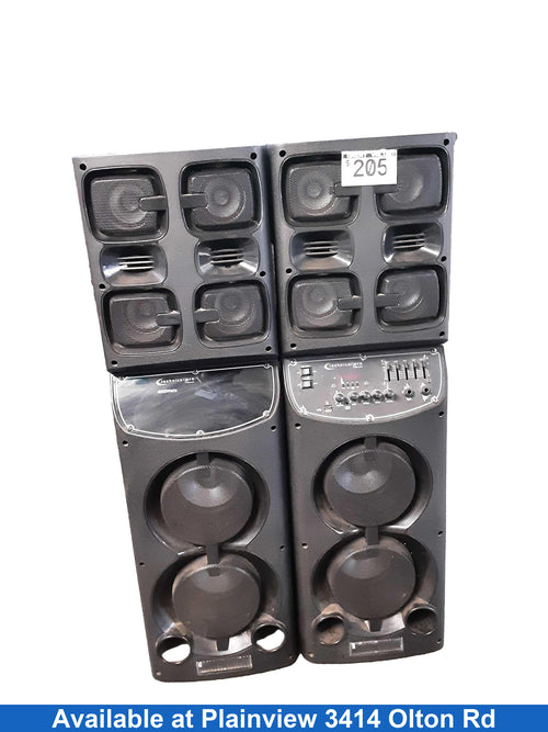 Technical Pro Xtwins Black Floor Speaker