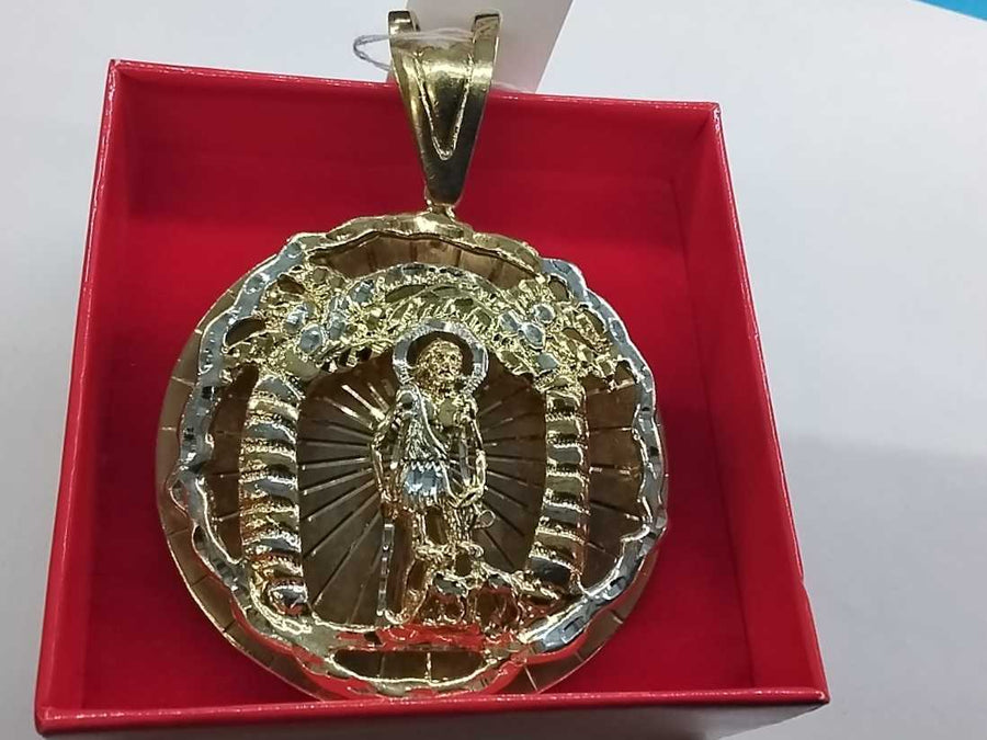 Religious Pendant - Yellow Gold 10k (.417) 64.2 grams