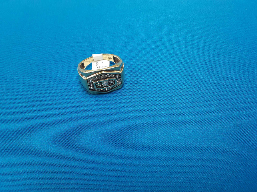 Men's Ring - Yellow Gold 10k (.417) 6.8 grams Size 10