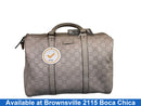 Gucci Boston Bag Beige / Tan Purse / Handbag