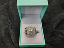 Ring - Wedding Set - White Gold 10k (.417) 10.7 grams Size 8