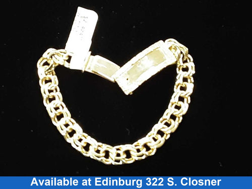 Bracelet - Yellow Gold 10k (.417) 22.9 grams 8 inch