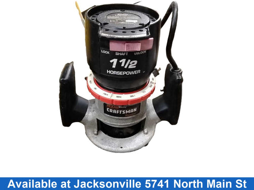 Craftsman 315.174921 Black Corded Router