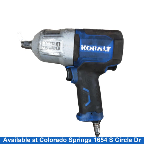 Kobalt Sgy-air236 Blue Standard Power Wrench