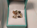 Women's Ring - Yellow Gold 14k (.585) 9.3 grams Size 10