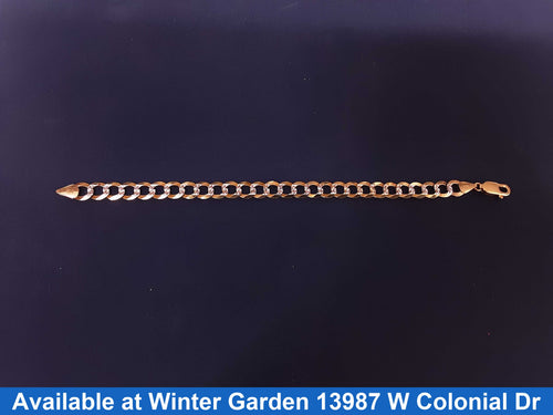 Bracelet - Yellow Gold 10k (.417) 12.2 grams 8 inch
