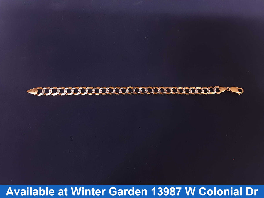 Bracelet - Yellow Gold 10k (.417) 12.2 grams 8 inch