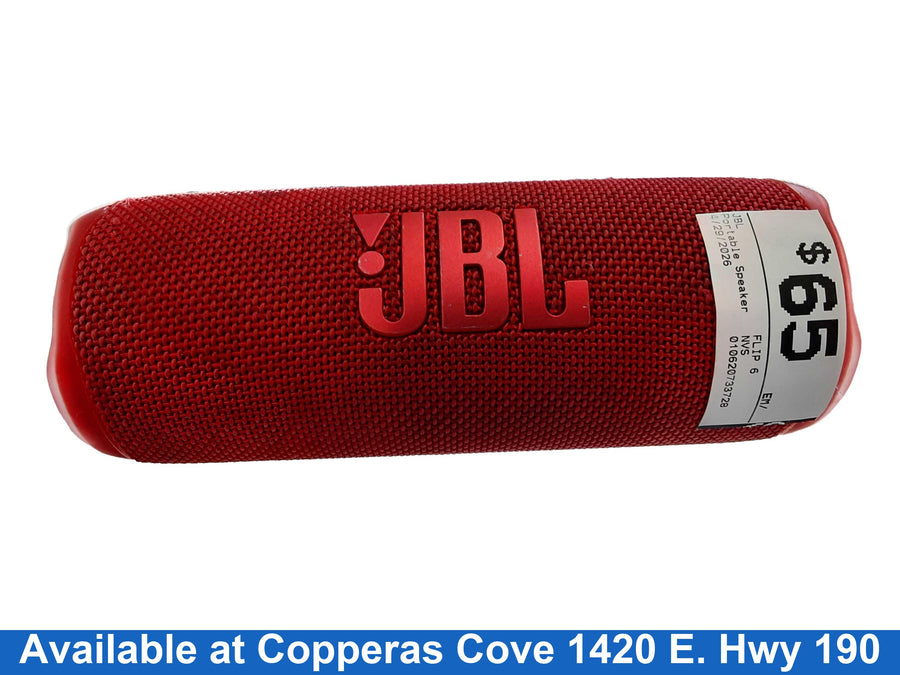 Jbl Flip 6 Red Portable Speaker