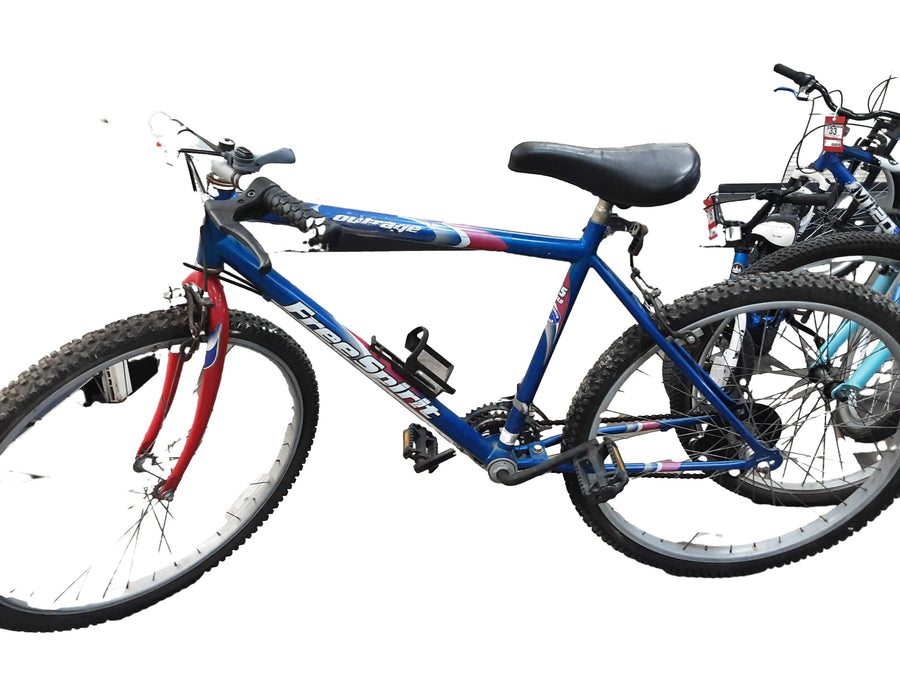 Freespirit Outrage Blue Hybrid Bike