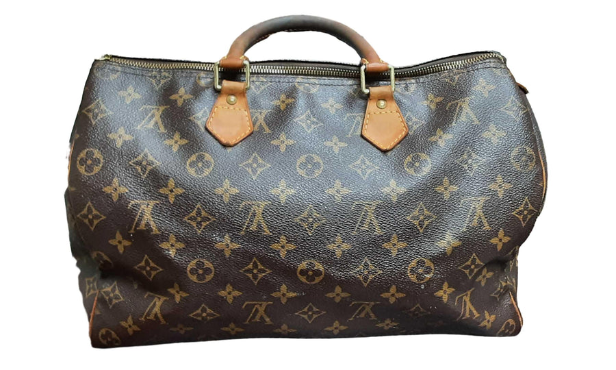 Louis Vuitton Speedy 35 Brown Purse / Handbag